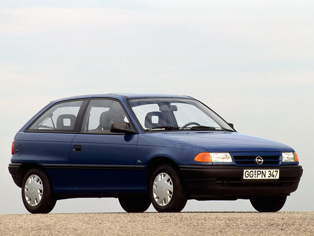 Opel Astra (53,  54) 1 поколение, хэтчбек 3 дв. (08.1991 - 05.1994)